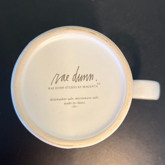 Rae Dunn STUDIO BY MAGENTA Pour Over Drip Coffee Set BREW and ENJOY White Beige - Picture 13 of 14